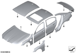 41619633618 - Bodywork: Hood Aluminum for BMW Image