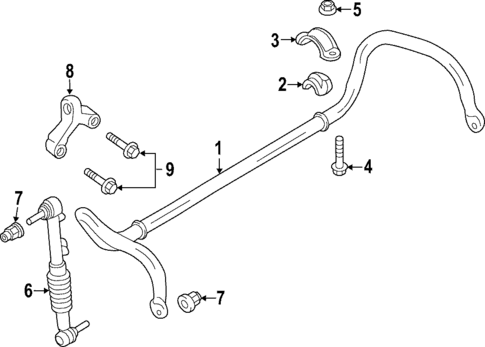 Stabilizer Bar & Components for 2023 Porsche 911 #0