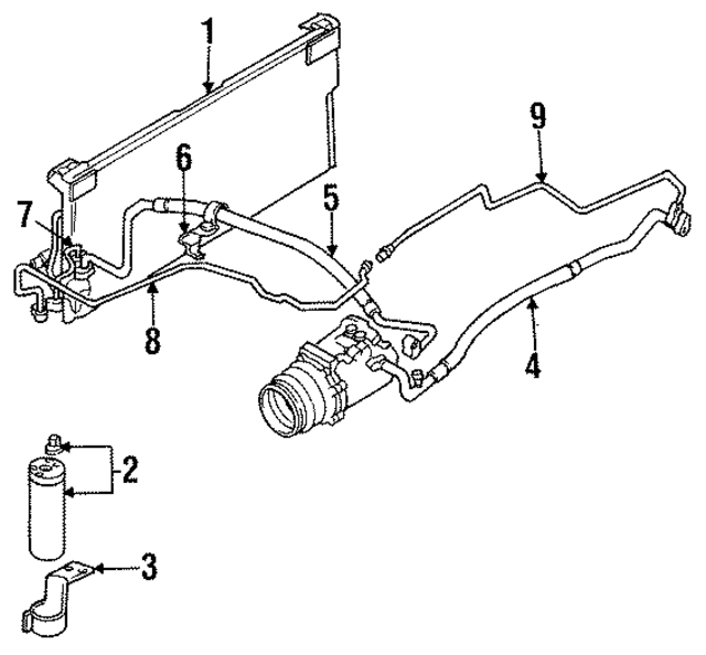 MB899046 - : Outlet Pipe for Mitsubishi Image