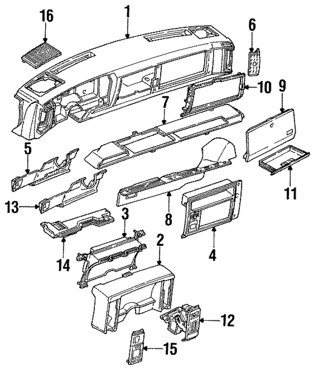 16043385 - HVAC: Dash Control Unit for GM Image