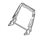 8665792 - Body: Seat Back Frame for Volvo: S40, S60, S80, V40, V70, XC70, XC90 Image