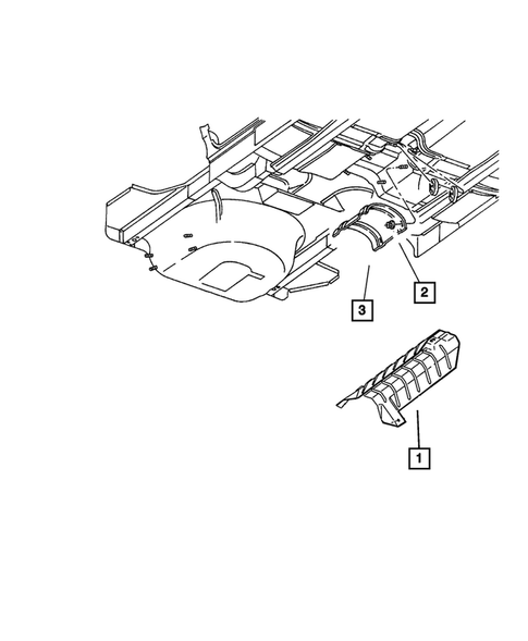 Heat Shields for 2004 Chrysler Sebring #0