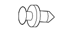 11589290 - Body: Pkg Tray Trim Clip for GM Image