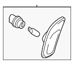 NE55515E0A - : Marker Lamp Assembly for Mazda: MX-5 Miata Image