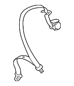 4A5857709JV04 - Electrical: Outer Belt Assembly for Audi: 100, A4, A4 Quattro, A6, A6 Quattro, S4, S6 Image