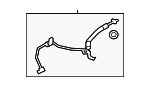 32416796370 - Steering: Upper Return Line for BMW Image