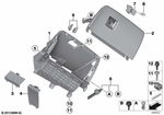 51166839001 - : Glove Box Lid for BMW Image