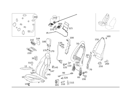 Right Seat for 2006 Mercedes-Benz SLK280 #0