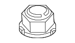 33306787062 - Steering: Steering Tie Rod Nut for BMW Image