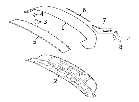 Spoiler for 2022 Porsche Taycan #0