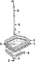 96053833 - : Drain Plug Gasket for Chevrolet: Metro Image