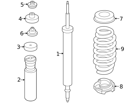 Shocks & Struts for 2011 BMW 1 Series M #0