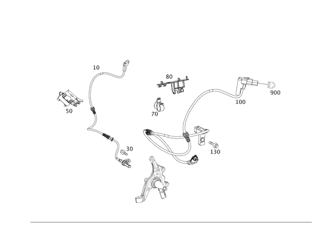 910106006010 - Electrical Equipment and Instruments: Hexagon Head Bolt for Mercedes-Benz Image image