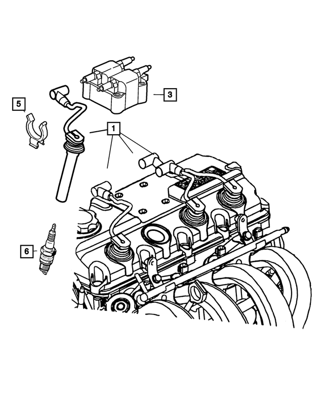 4609103AC - Electrical: Ignition Coil for Mopar Image image