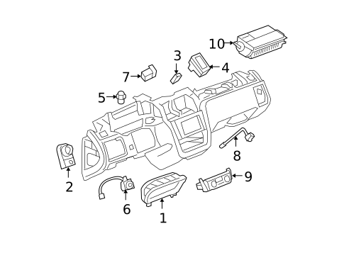 Driver Information Center for 2006 Cadillac DTS #0