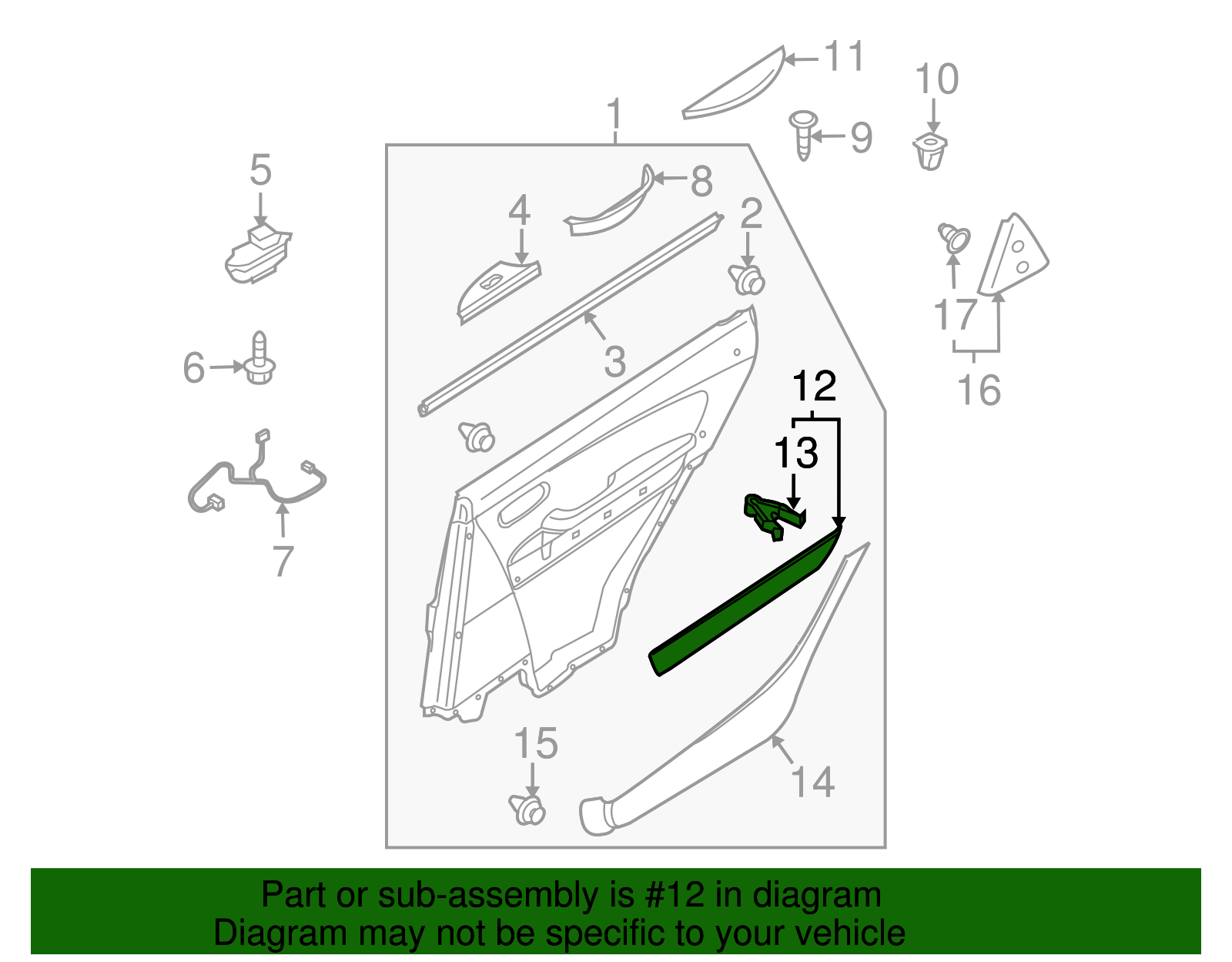 Mazda 3 II Rivestimento paraspruzzi parafango posteriore, 20,00