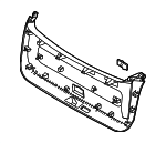 81710CU000NNB - : Lower Gate Trim for Hyundai Image