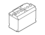 915089J - Electrical: Battery for Audi: 100, 100 Quattro, A4, A4 allroad, A4 Quattro, A5, A5 Quattro, A6, A6 Quattro, A7 Quattro, A8, A8 Quattro, allroad, Allroad Quattro, Q5, Q7, RS4, RS5, RS7, S4, S5, S6, S7, S8, SQ5, TT Quattro, TT RS Quattro, TTS Quattro, V8 Quattro Image
