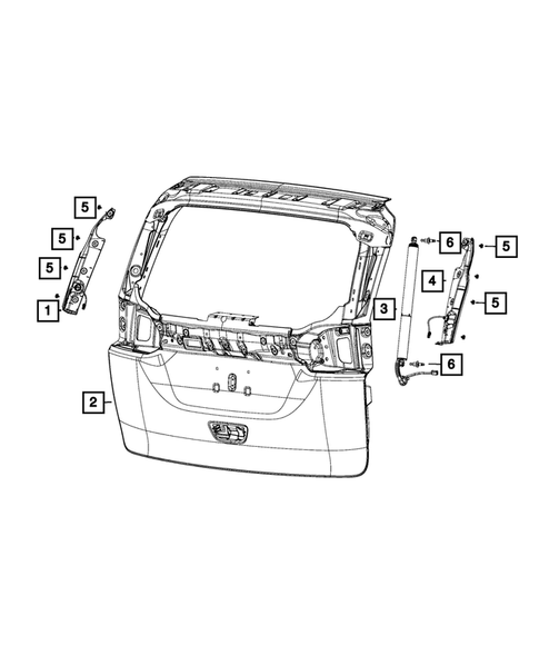 Sensors for 2018 Chrysler Pacifica #11