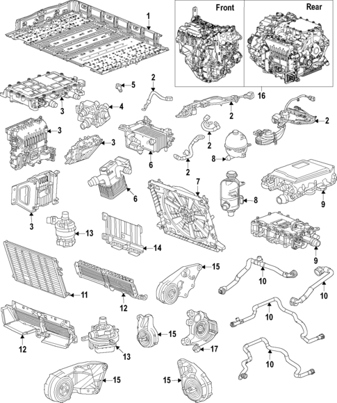 Cooling System for 2026 Cadillac ESCALADE IQL #0