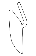 83A807241GRU - Body: Tow Eye Cap for Audi: Q3 Image