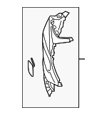 83A807108AGRU - Body: Bumper Cover for Audi: Q3 Image