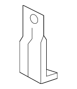 866354U500 - Body: Impact Bar Lower Bracket for Kia: Optima Image