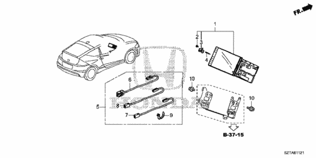 Navigation System (2) for 2016 Honda CR-Z #0