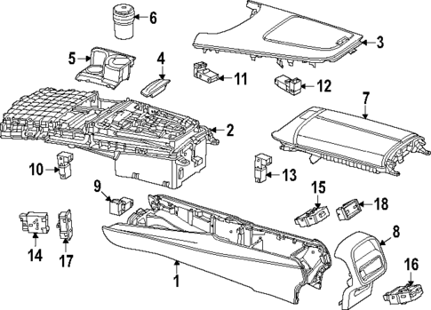 Console for 2024 Mercedes-Benz E450 #0