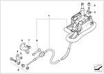 25161423830 - Gearshift: Gearshift Steptronic for BMW Image