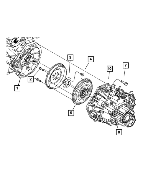 Clutch for 2008 Chrysler PT Cruiser #1