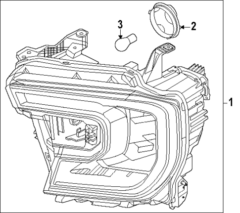 Headlamp Components for 2025 Ford Ranger #0