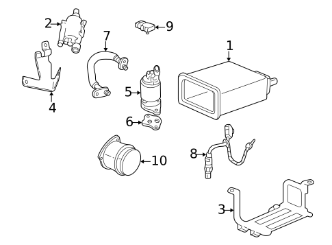Powertrain Control for 2004 Cadillac Seville #0