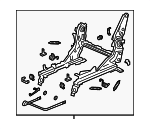 81310TGSA01 - Body: Seat Adjuster for Honda: Passport Image