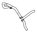 MB3Z7A031F - Cooling System: Rear Hose for Ford Image