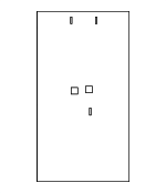 985N80Z800 - Body: Air Bag Label for Nissan: Altima, Armada, Frontier, Maxima, Pathfinder, Pathfinder Armada, Quest, Sentra, TITAN, Versa, Xterra Image