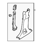 858452P000VA - : Lower Center Pillar Trim - Passenger Side (RH) for Kia: Sorento Image