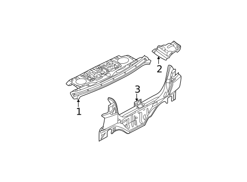 Rear Body for 2002 Nissan Sentra #0