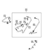 52029785AE - Fuel and Accelerator Pedal: Fuel Vapor Tube Assy for Mopar Image