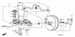 46407SAA003 - Chassis: CLAMP, TUBE for Honda Image