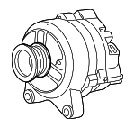 GLV9110RM - Electrical: Motorcraftâ„¢ Alternator for Ford: Excursion, F-250 Super Duty, F-350 Super Duty, F-450 Super Duty, F-550 Super Duty Image