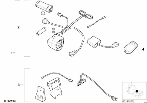 Alarm Systems for 1997 BMW-Motorrad F 650 ST #1