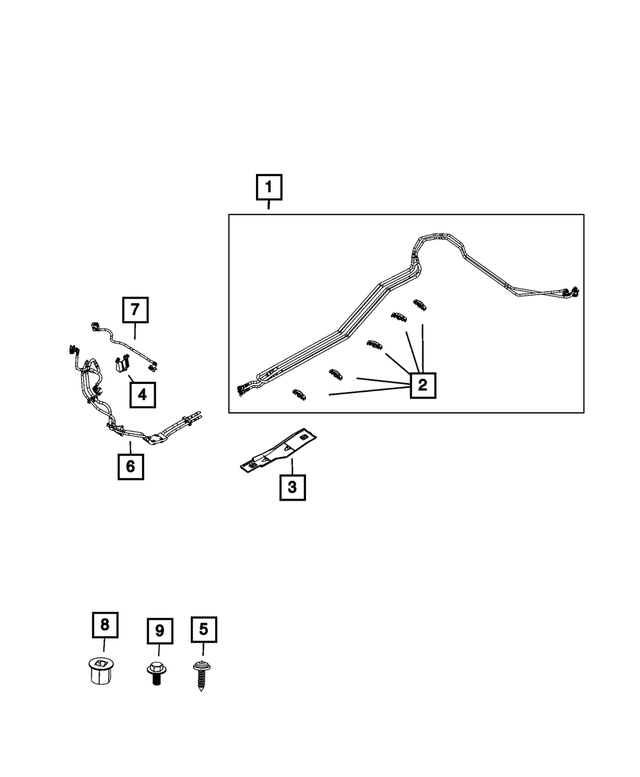 6514762AA - Fuel and Accelerator Pedal: Screw for Mopar Image