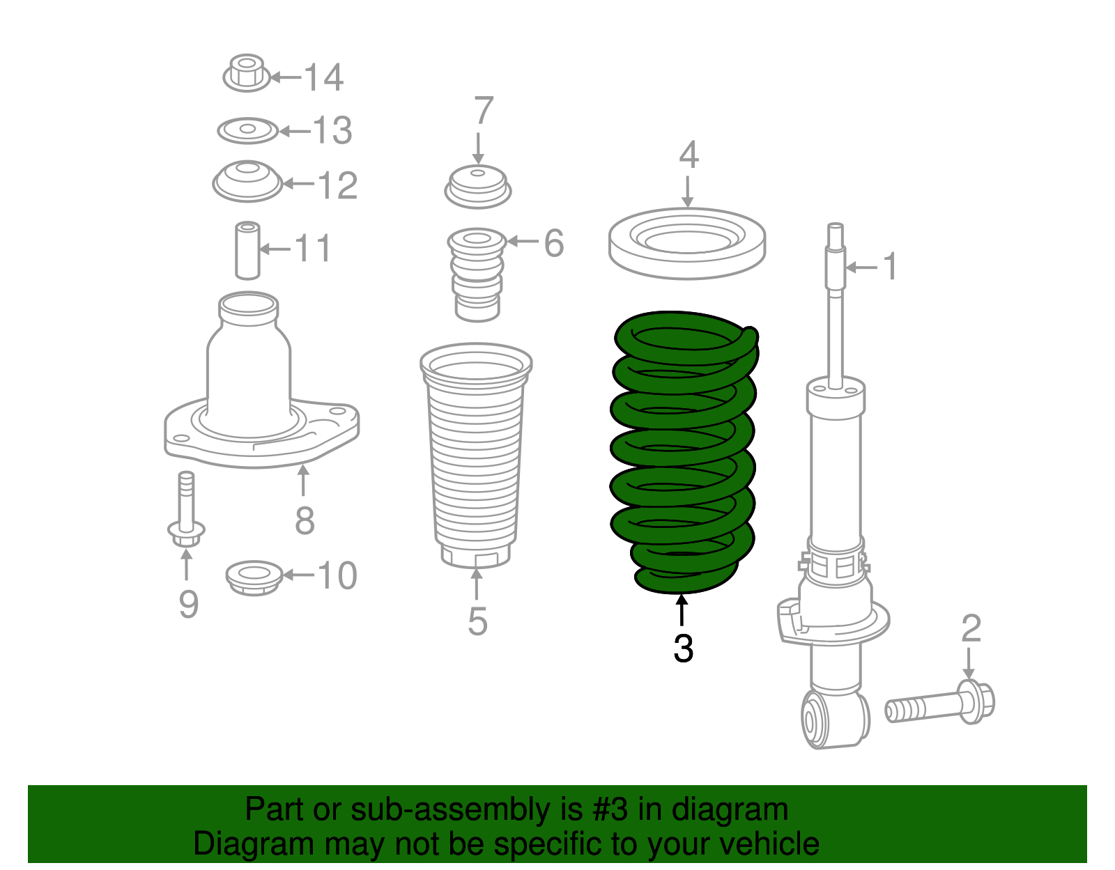 52446-TG8-A01 - Coil Spring 2016-2022 Honda Pilot | Honda Parts Online