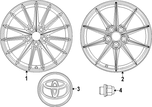 Wheels for 2023 Toyota GR Corolla #0