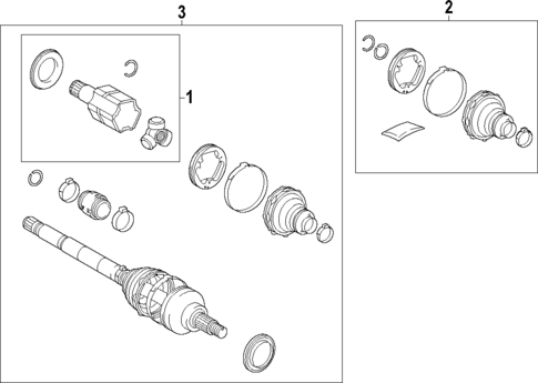 Axle Shafts & Joints for 2024 Lexus RZ300e #0