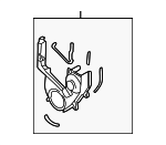 MD372750 - : Lower Cover for Mitsubishi: Lancer, Mirage Image