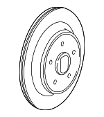52010415AA - Brakes: Brake Rotor for Dodge: Durango Image