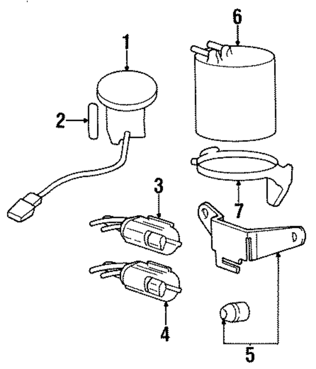 3946132630 - : Exhaust Gas Re-Circulation (Egr) Valve Control Solenoid for Hyundai Image