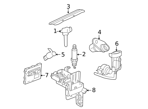 Sensors for 2006 Chevrolet Cobalt #1
